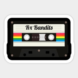 Rx Bandits / Cassette Tape Style Sticker